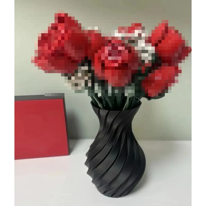3D Printing Vase - 1 Buah Vas untuk Lego Buket