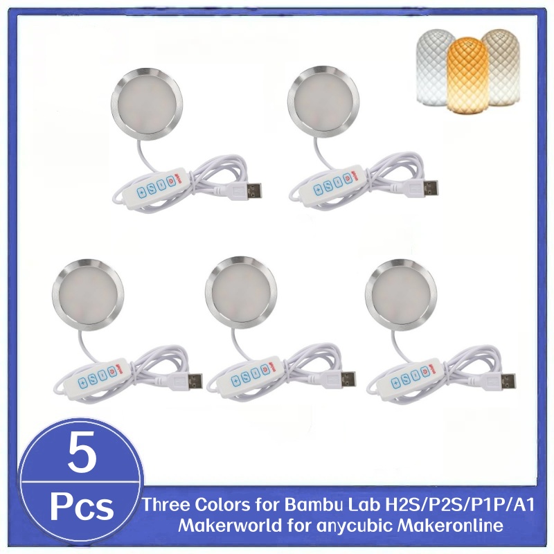 3D Printing Laptop - 5 Buah Kit Lampu LED 001