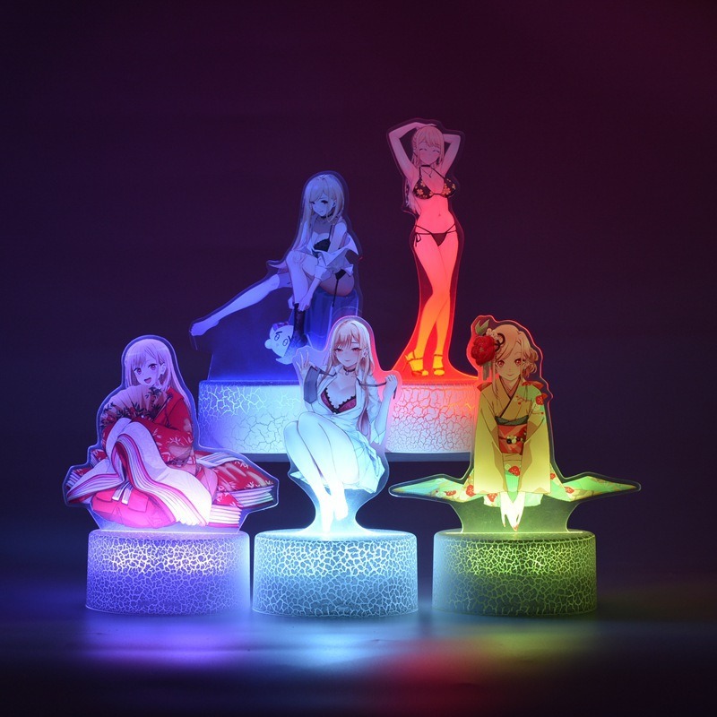 3D Printing Model Free - Lampu Tidur Karakter Kartun Anime Kawaii