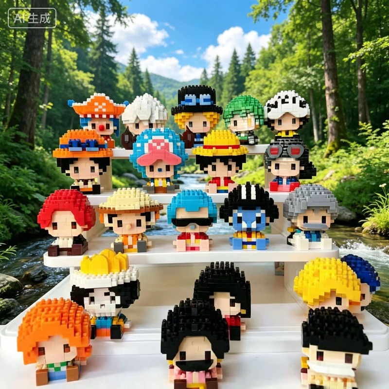 3D Printing Lego - ONE PIECE Baru Sun God Nika