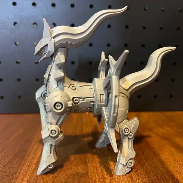 3D Printing Model Free - Model Gaya Mecha Arceus Mekanik Cetak