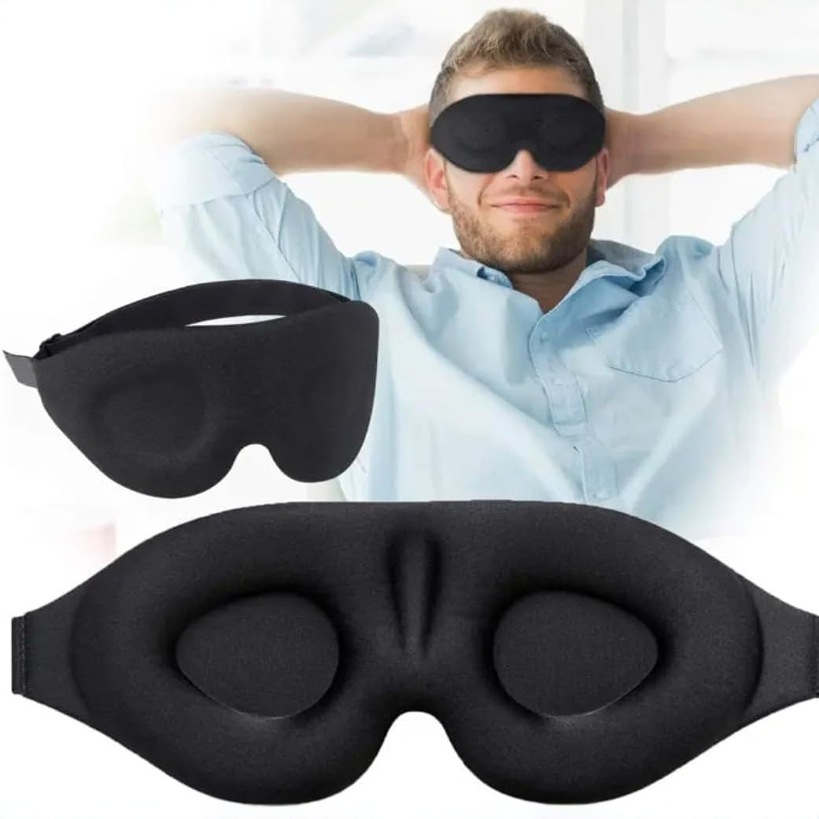 3D Printing Lego - 1/2/3PC Masker Tidur 3D Anti Cahaya,