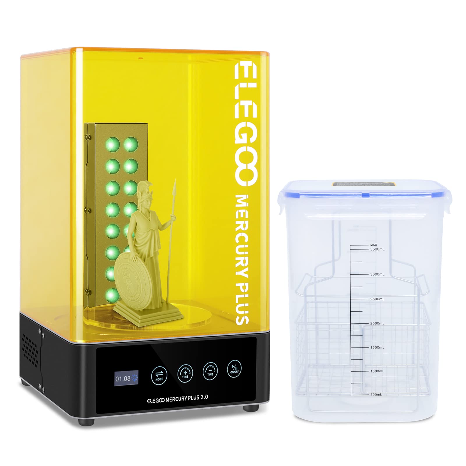 3D Printing Model Free - ELEGOO Plus 2.0 Wash and Cure