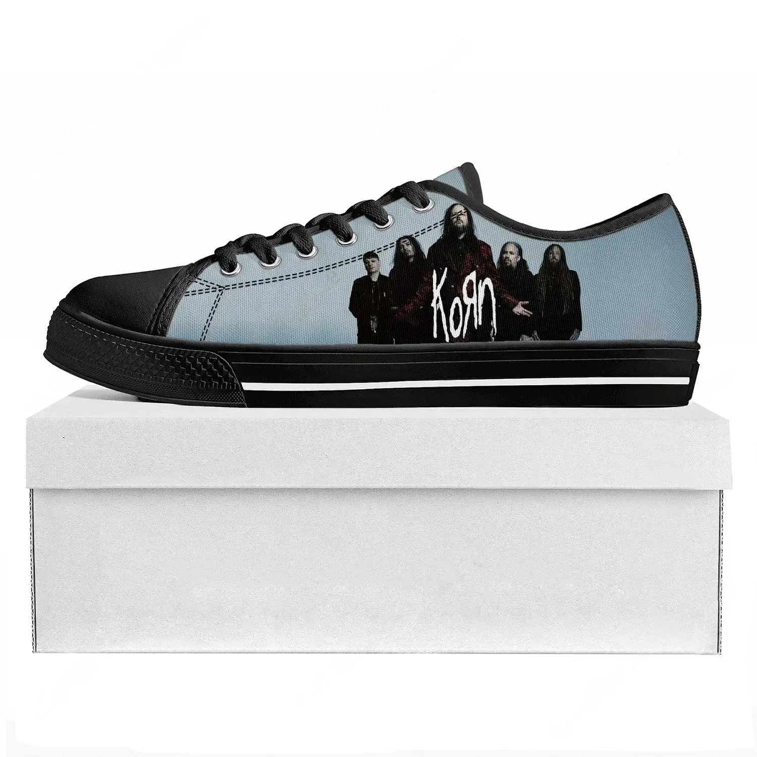3D Printing Rock - Korn Rock Band Sepatu Kets Kualitas
