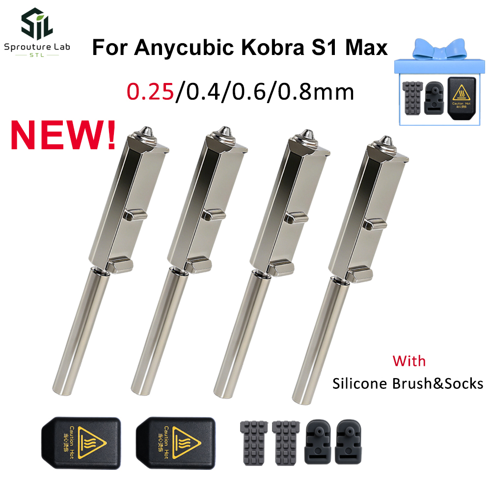 3D Printing News - Untuk Anycubic S1 Max Nozzle Print