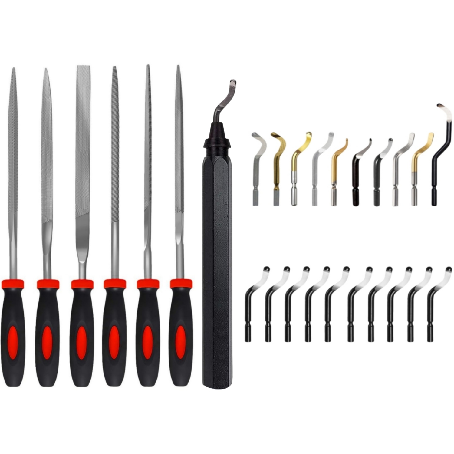 3D Printing File - 27PCS Set Alat Penghilang Serat Kasar