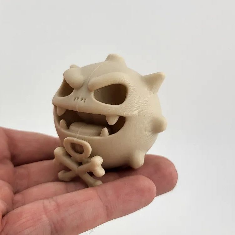 3D Printing Model Free - Figur Fosil Tengkorak Pokémon Model Cetak