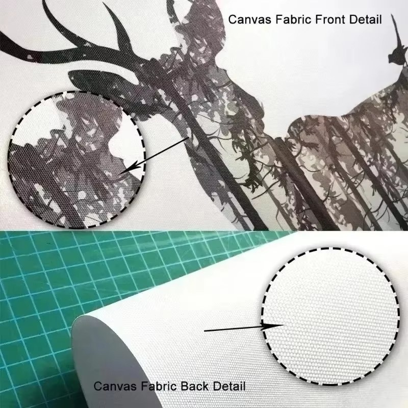Lukisan Kanvas Bertekstur Abst - 3D Printing Room ulasan dan harga