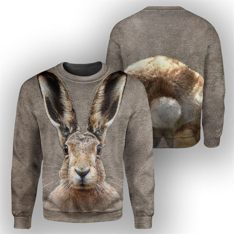 Kelinci Kangaroo Koala 3D Swea - 3D Printing Rabbit ulasan dan harga