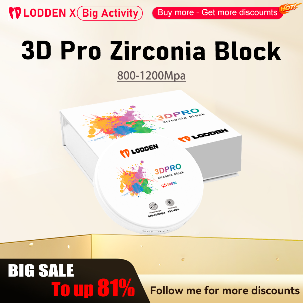 Dental Zirconia Block 3D PRO M - 3D Printing Lego ulasan dan harga