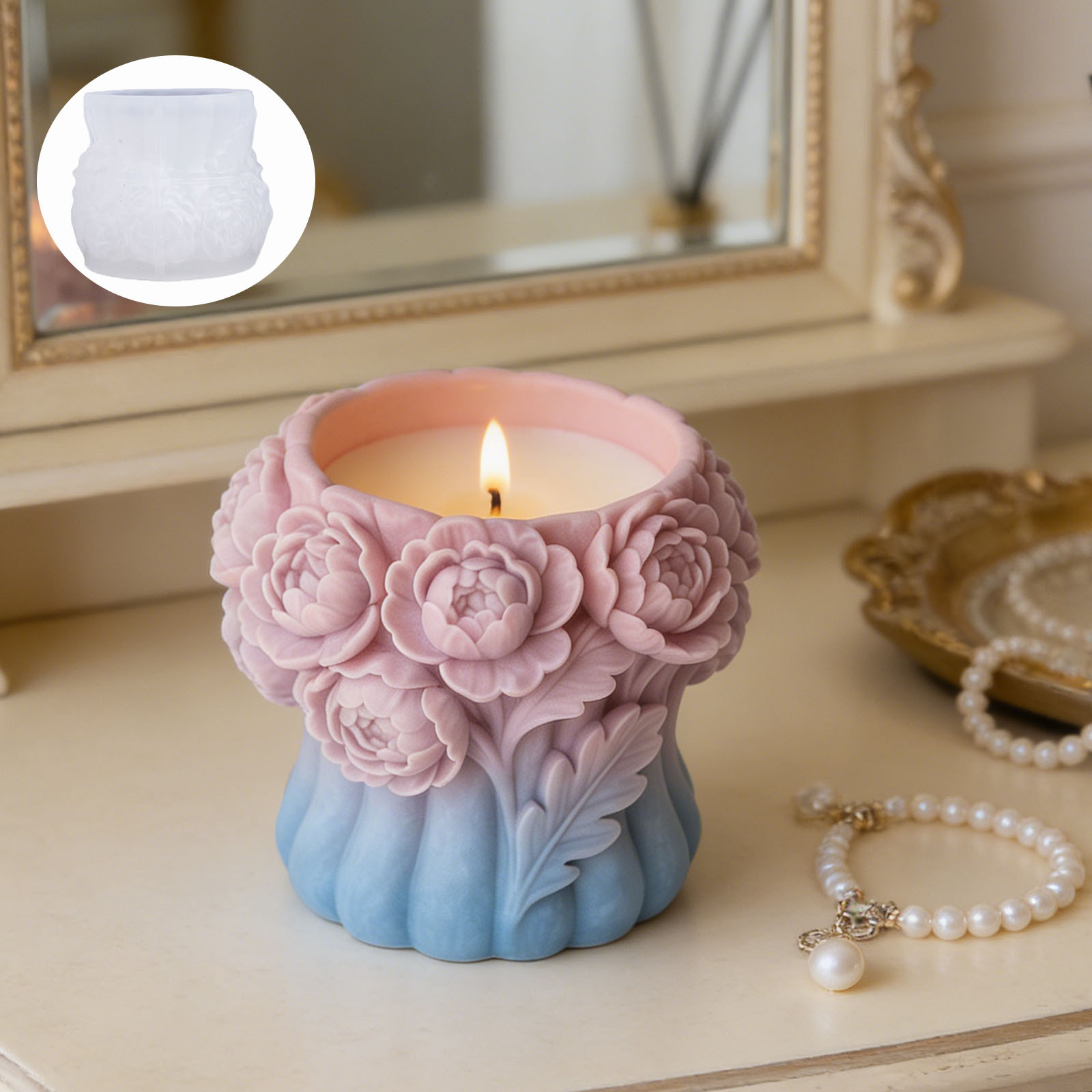 Cetakan Silikon Vas Bunga Mawa - 3D Printing Vase ulasan dan harga