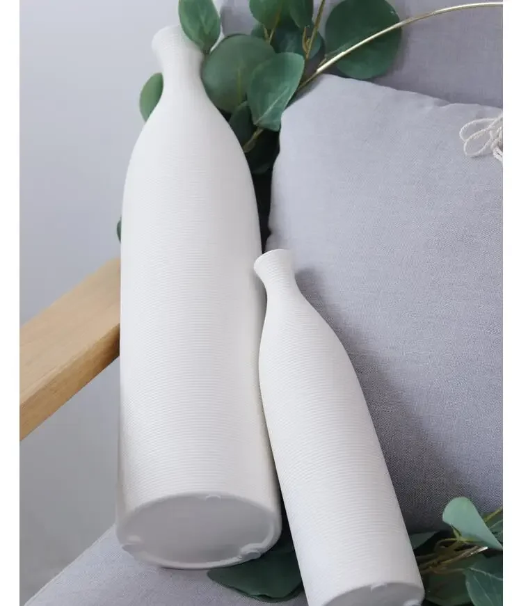 Aksesori vas keramik hitam put - 3D Printing Vase ulasan dan harga