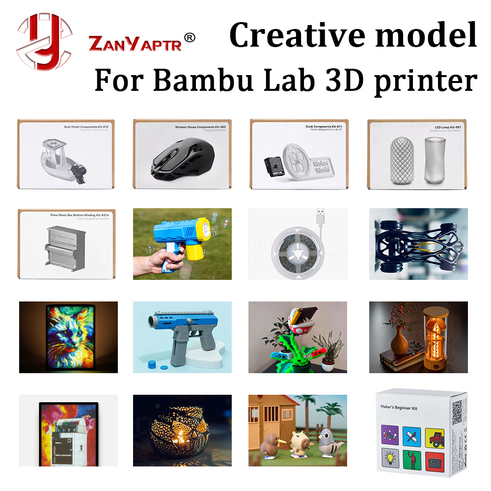 Komponen Model Kreatif DIY Bam - 3D Printing Laptop ulasan dan harga