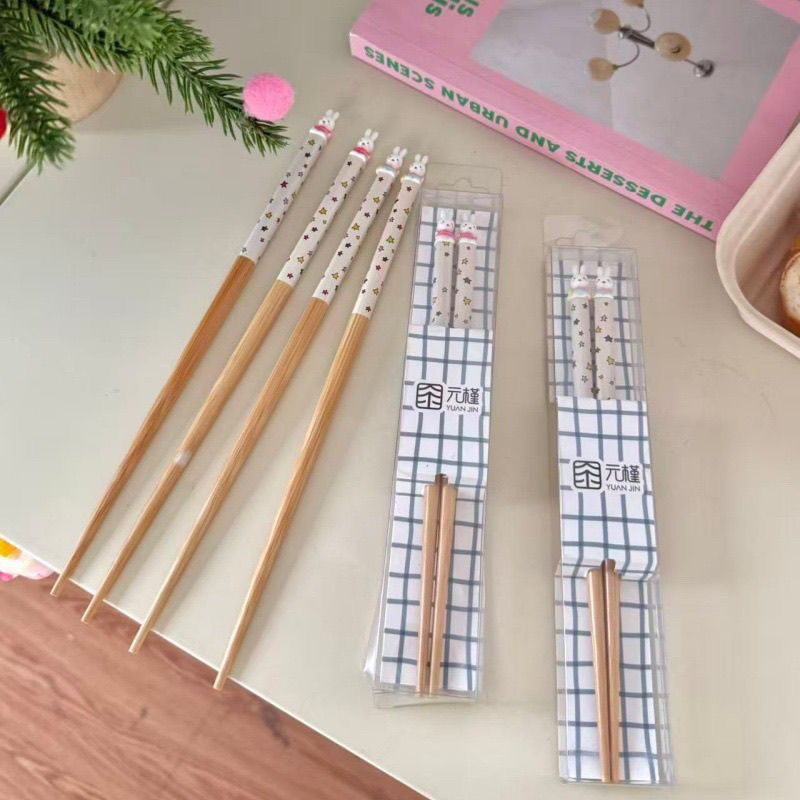 Sumpit Bambu Berlisensi Miffy  - 3D Printing Room ulasan dan harga