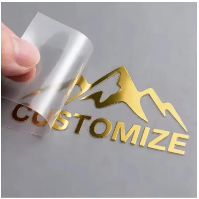 Stiker Transfer 3D Custom, Log - 3D Printing Metal ulasan dan harga