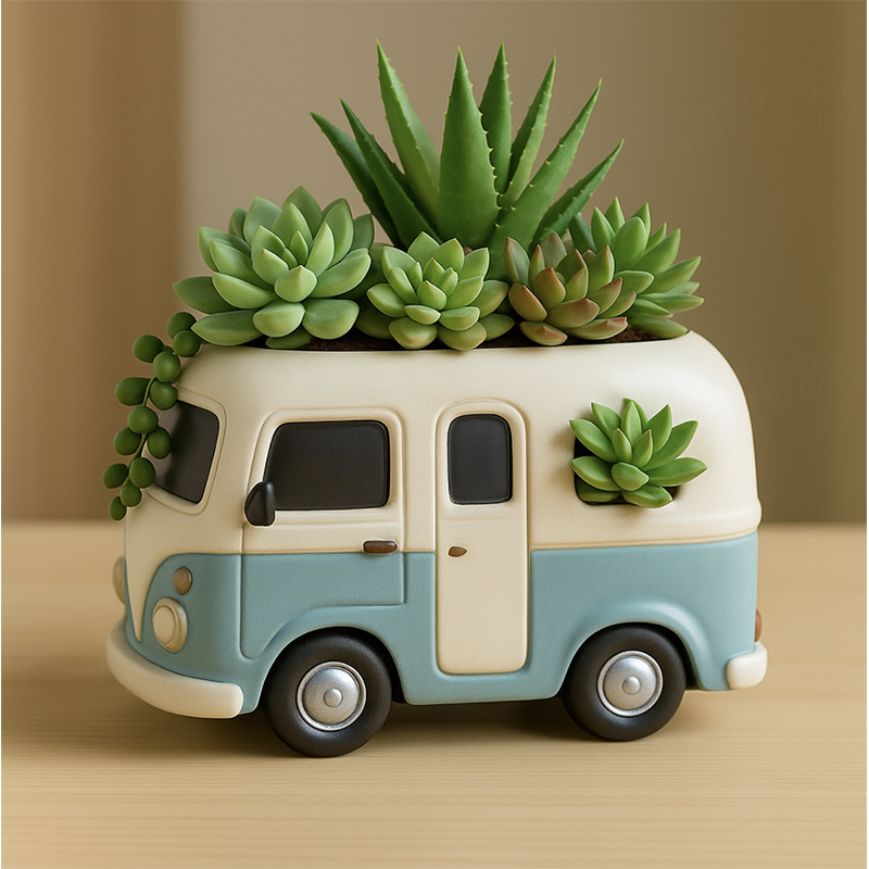 Cetakan Silikon Pot Sukulen 3D - 3D Printing Vase ulasan dan harga