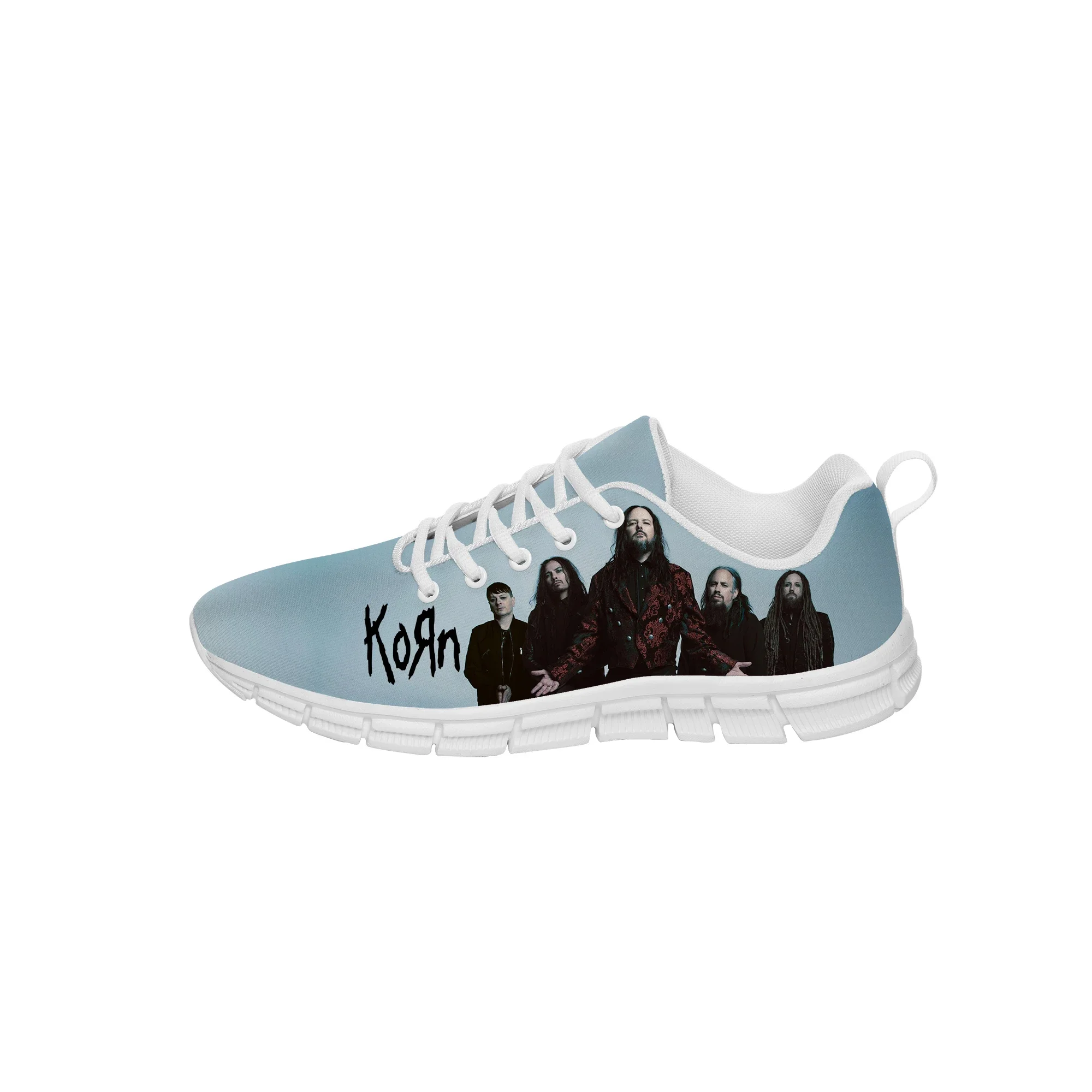 Korn Rock Band Sepatu Low Top  - 3D Printing Rock ulasan dan harga