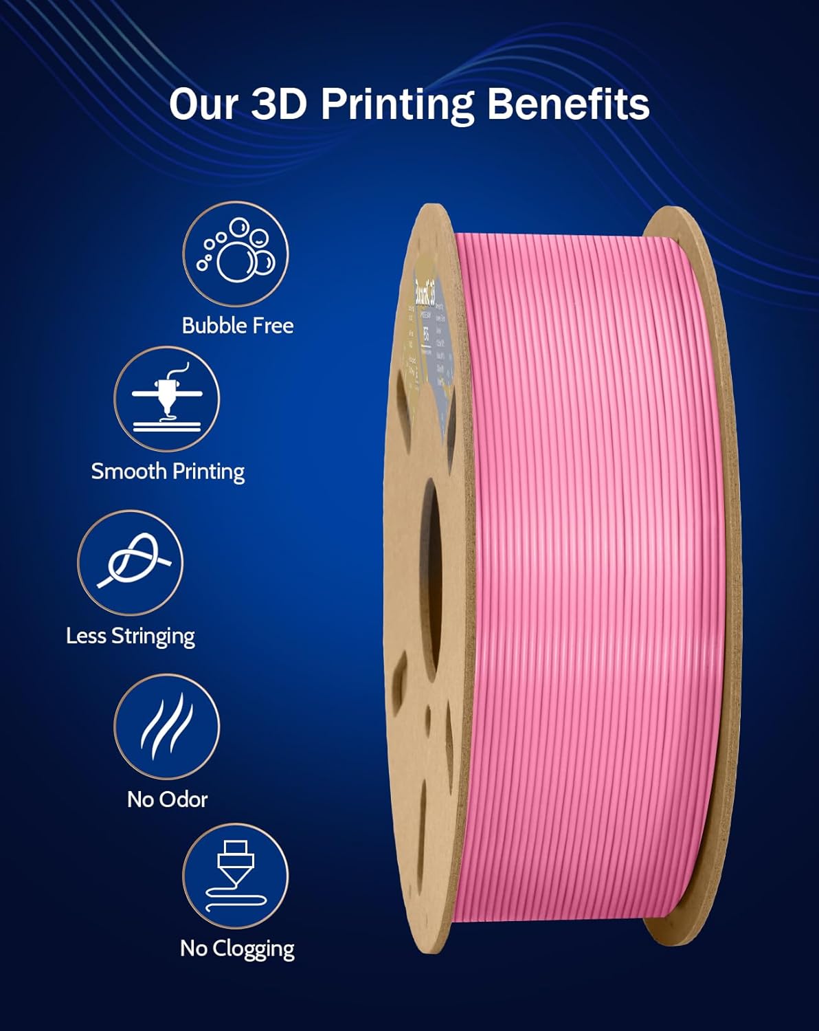 Filamen Printer 3D TPU Pink 1. - Pla Filament 1.75Mm ulasan dan harga