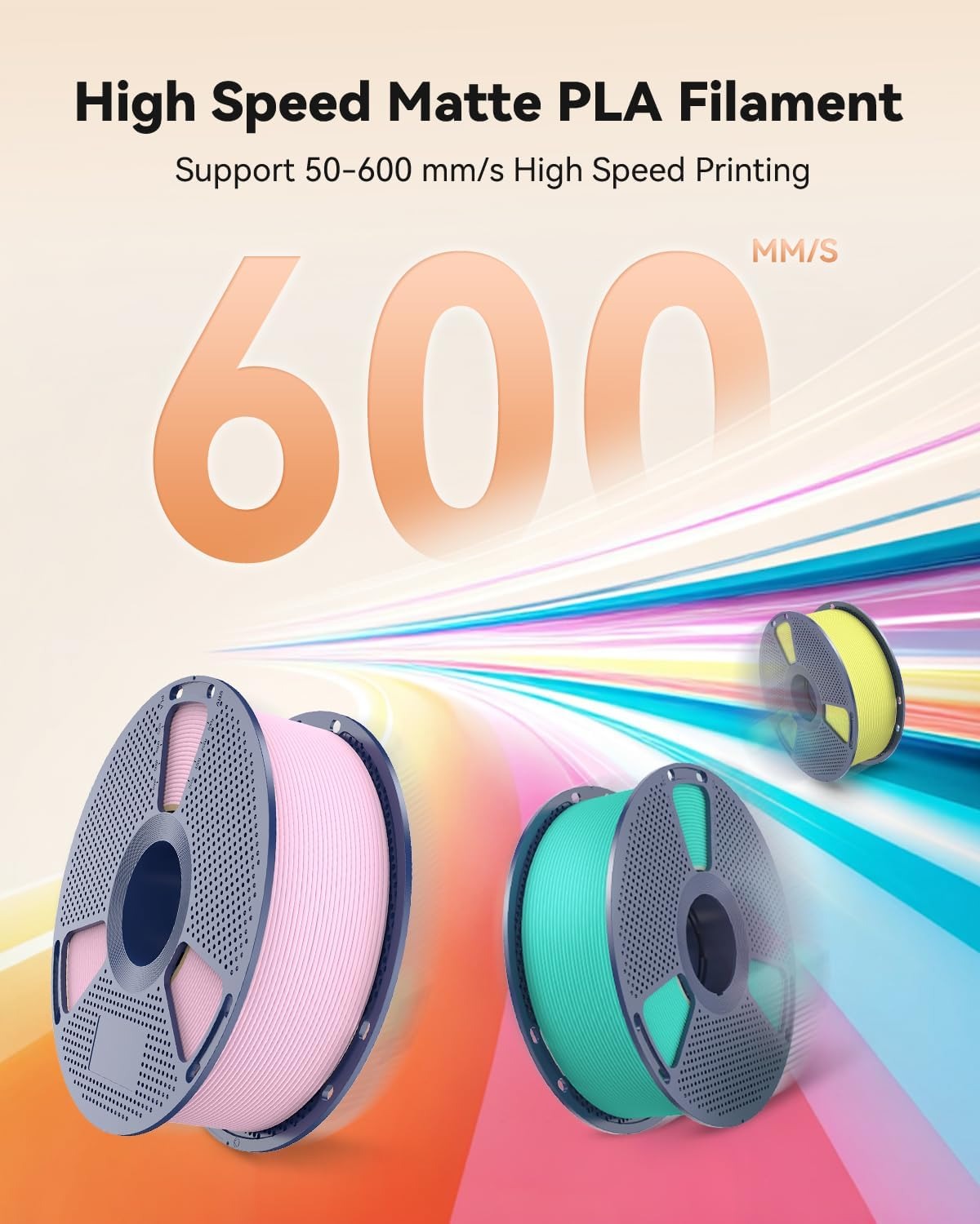 SUNLU 3KG Filamen PLA Matte Ke - Pla Filament 1.75Mm ulasan dan harga