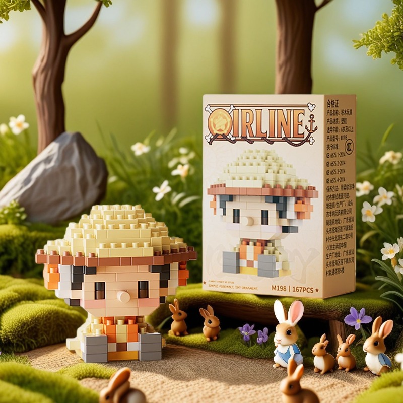 ONE PIECE Baru Sun God Nika Lu - 3D Printing Lego ulasan dan harga