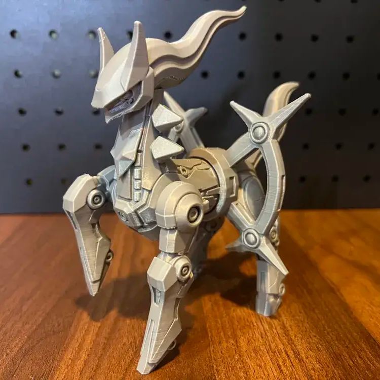 Model Gaya Mecha Arceus Mekani - 3D Printing Model Free ulasan dan harga