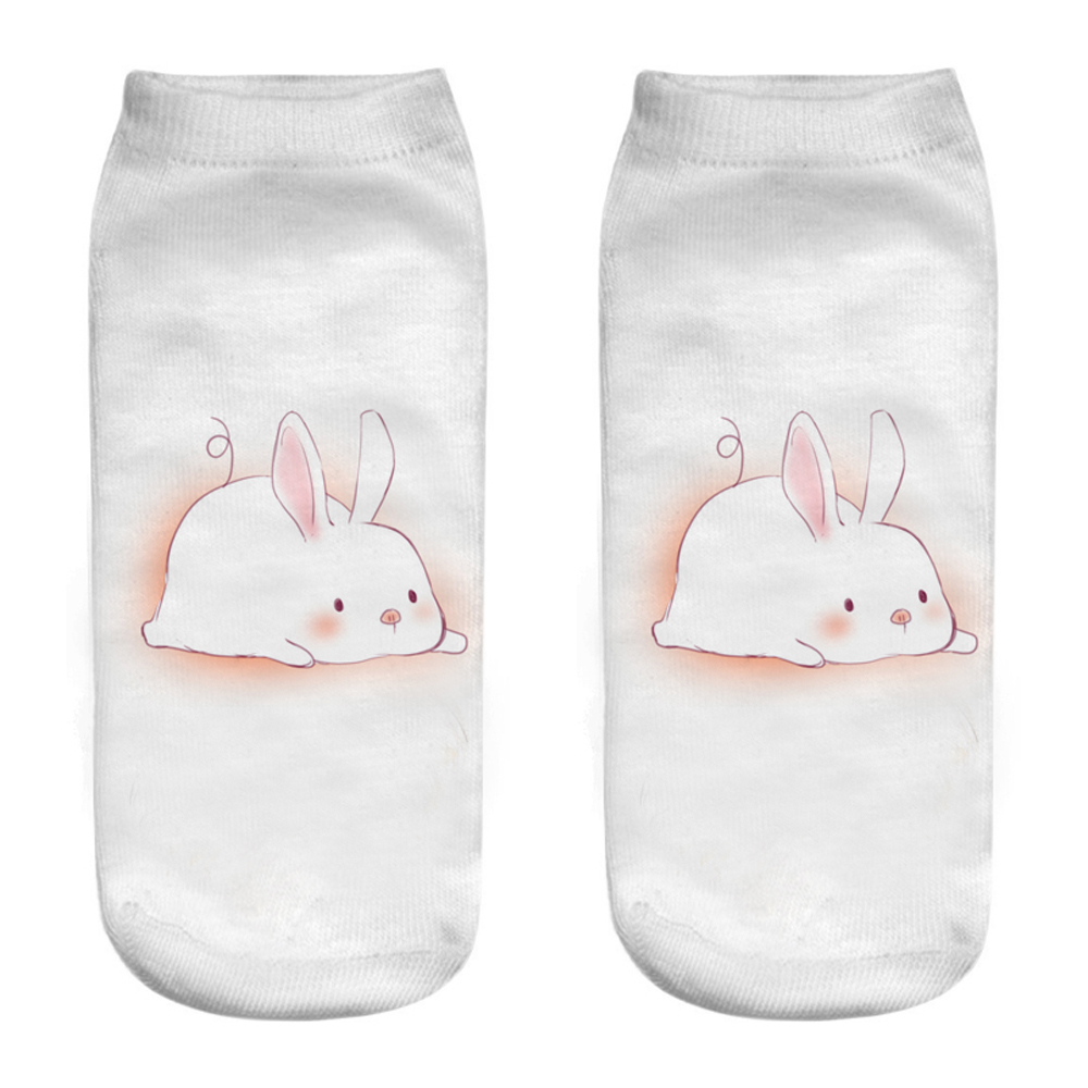 1 pasang kaus kaki gambar 3D l - 3D Printing Rabbit ulasan dan harga