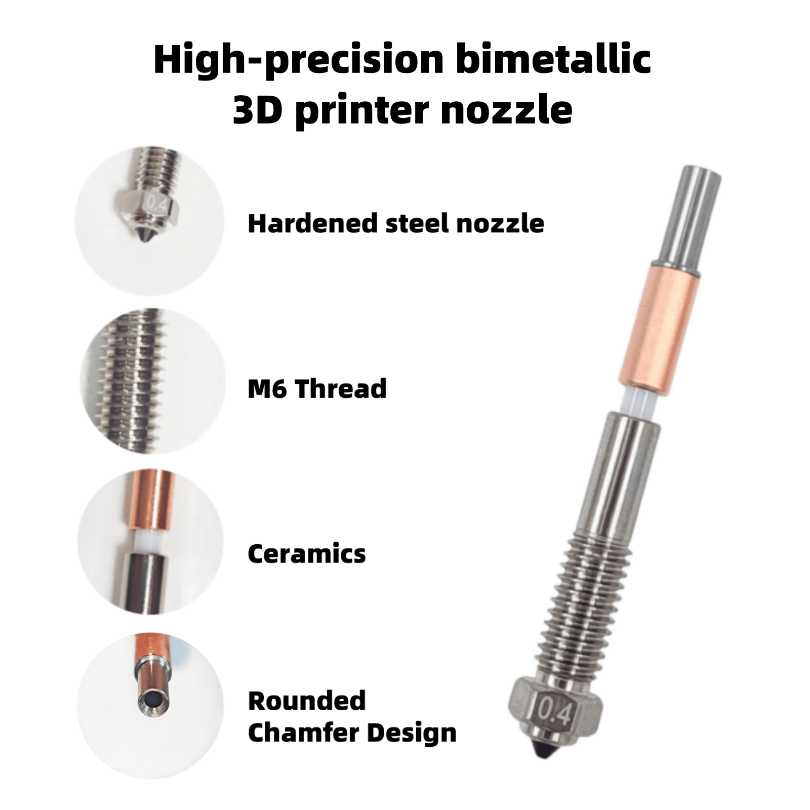 Nozel Bimetal untuk QIDI Plus  - 3D Printing News ulasan dan harga