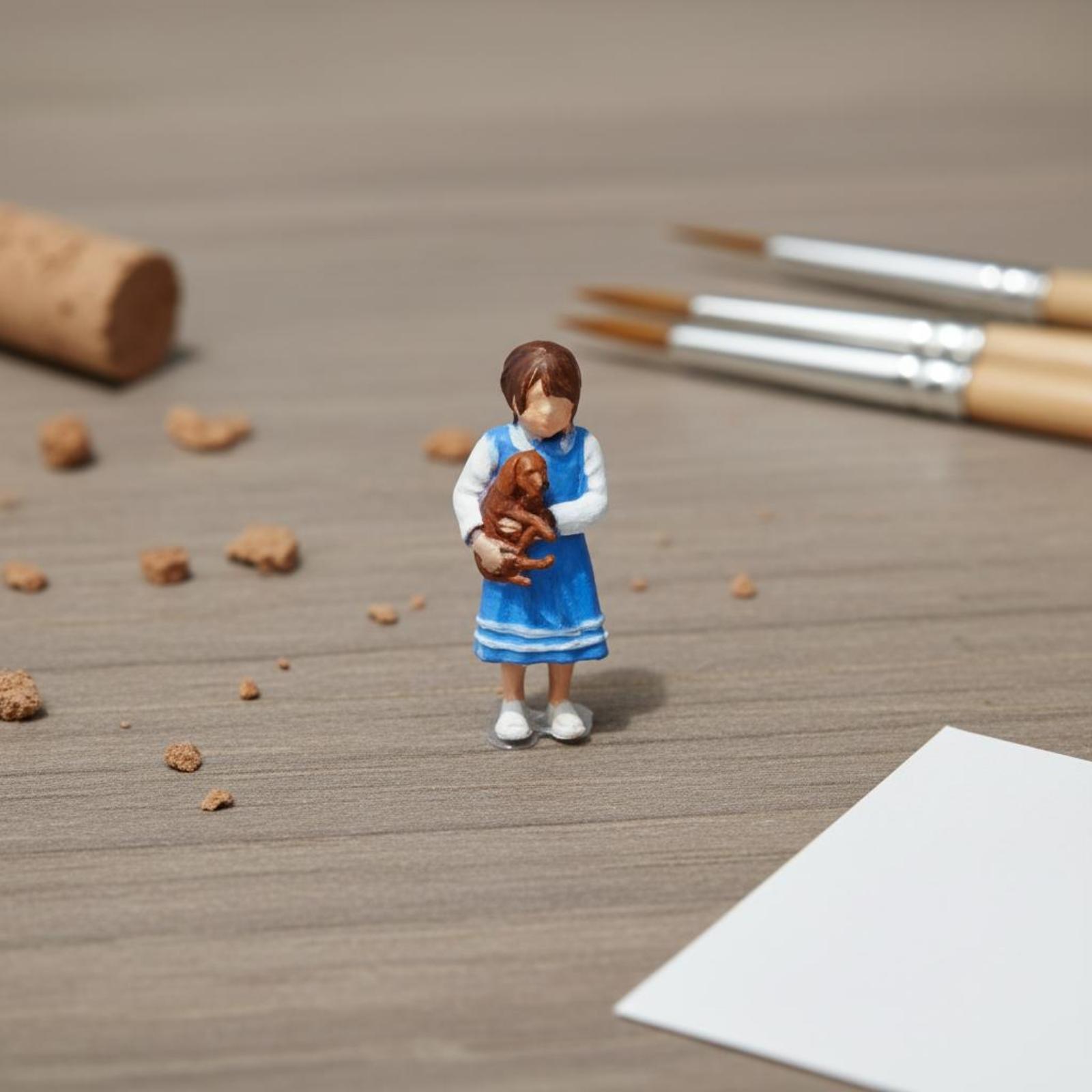 Figur Adegan Taman Diorama Cet - 3D Printing Model Free ulasan dan harga