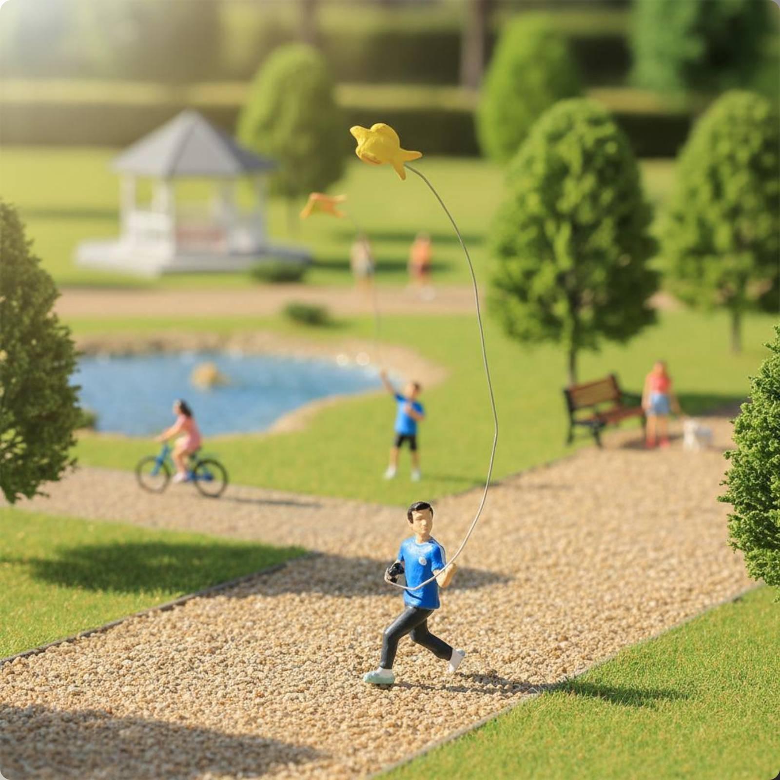 Figur Adegan Taman Diorama Cet - 3D Printing Model Free ulasan dan harga