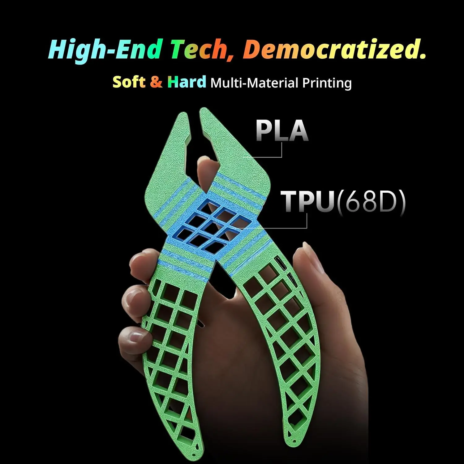 Printer 3D Kobra X Multicolor, - 3D Printing Ai ulasan dan harga