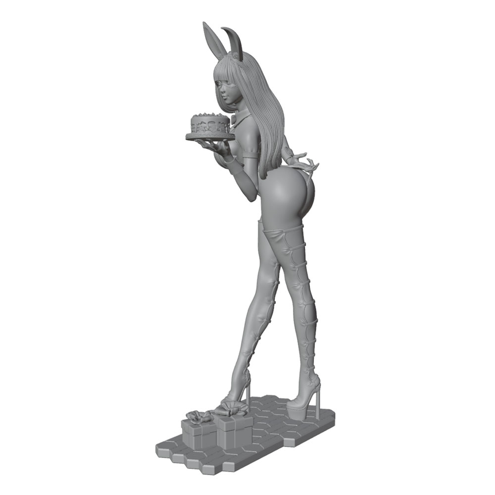 1/24/12/6 Karakter gadis kelin - 3D Printing Rabbit ulasan dan harga