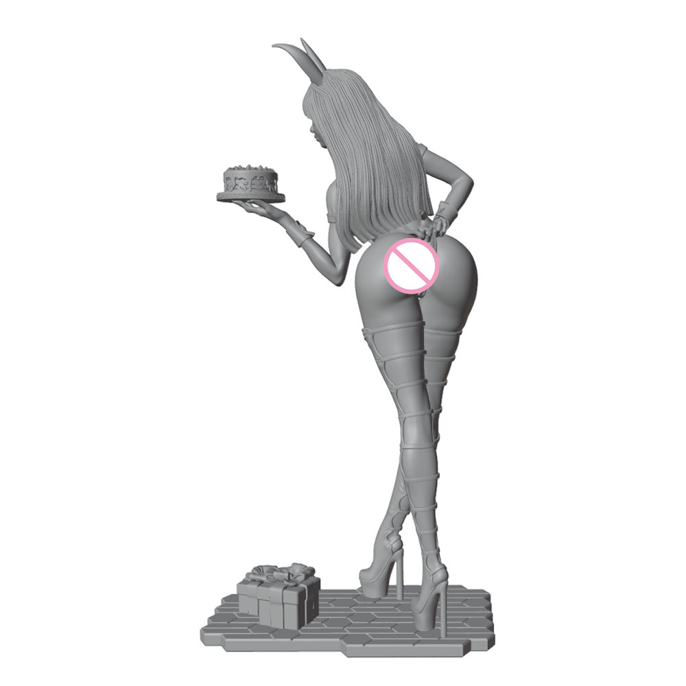 1/24/12/6 Karakter gadis kelin - 3D Printing Rabbit ulasan dan harga