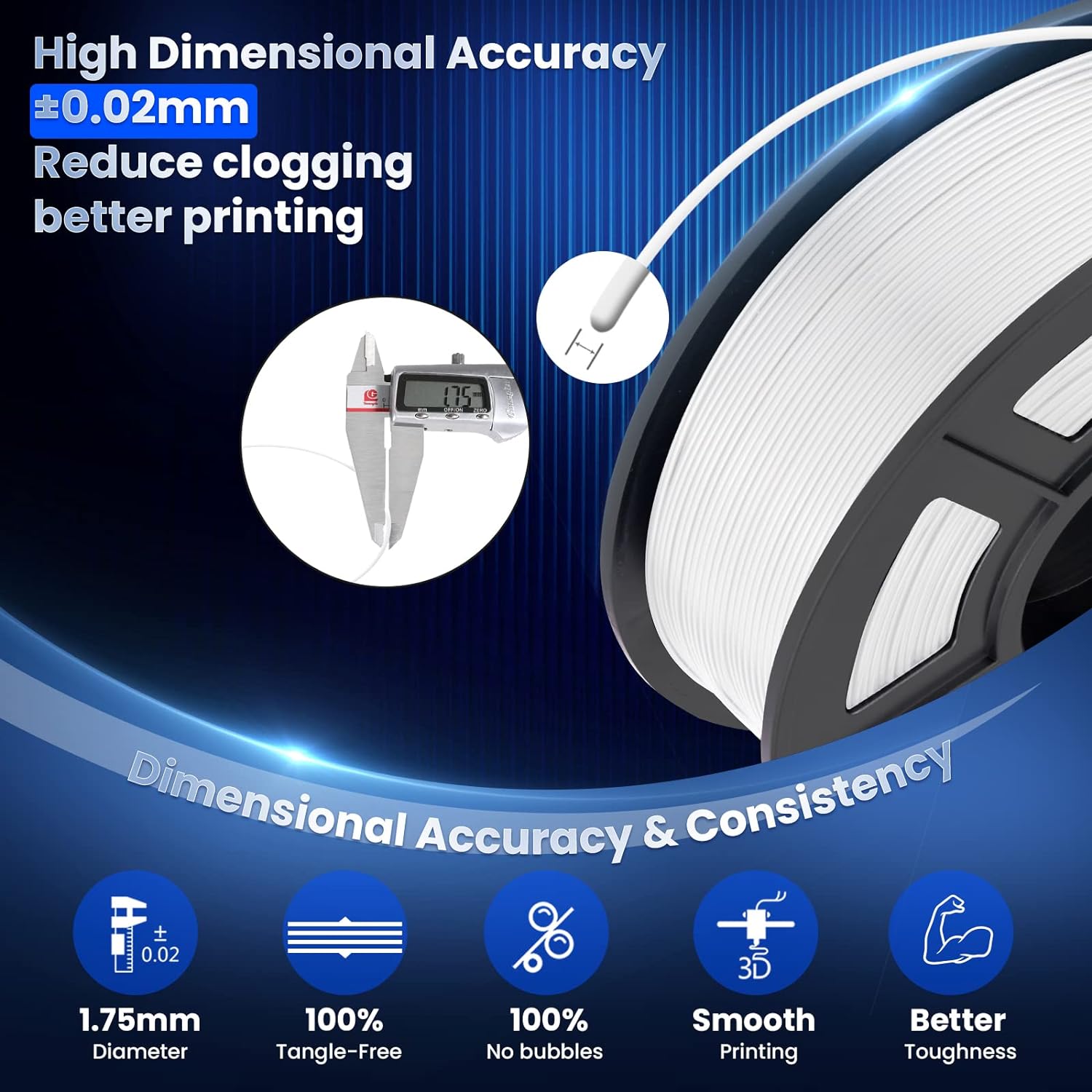 JAYO 3D PETG/PLA/PLA PLUS Seri - Pla Filament 1.75Mm ulasan dan harga