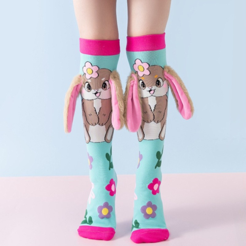 Kaos Kaki Hewan 3D Lucu Seting - 3D Printing Rabbit ulasan dan harga