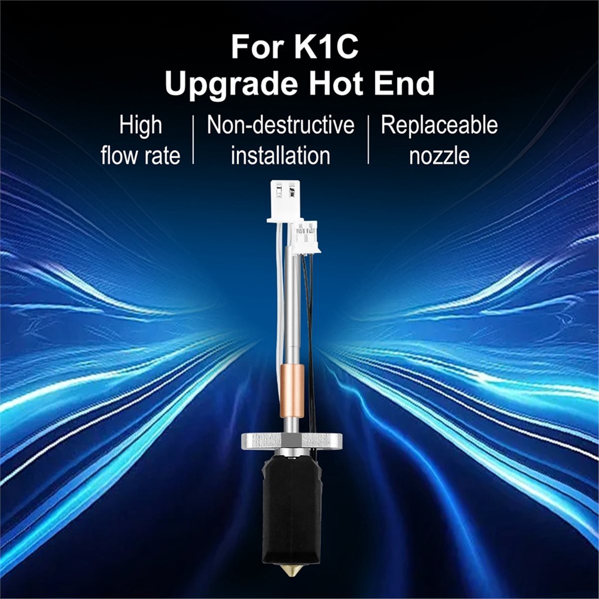 Kit Hotend Upgrade untuk K1C H - 3D Printing News ulasan dan harga