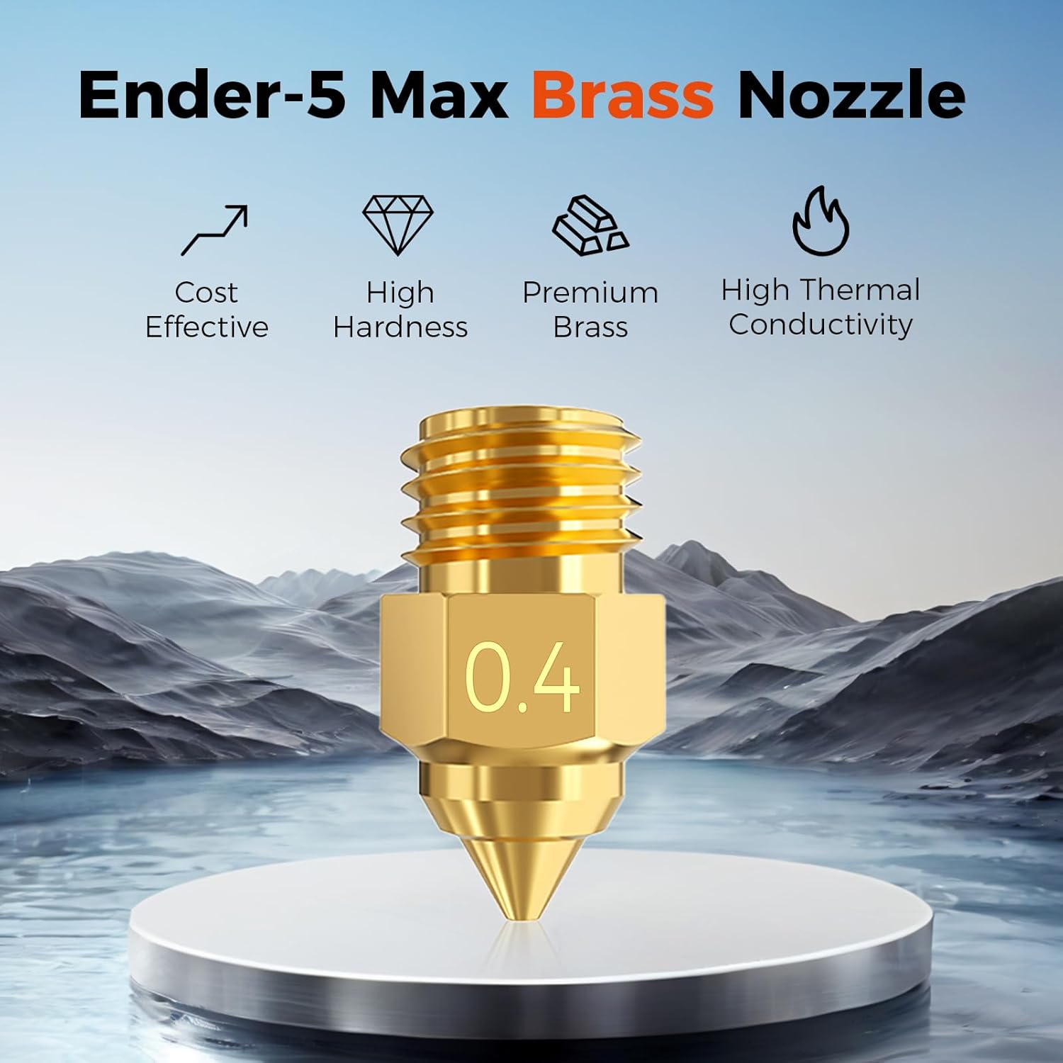 Creality Ender 5 Max Nozel Kec - 3D Printing News ulasan dan harga