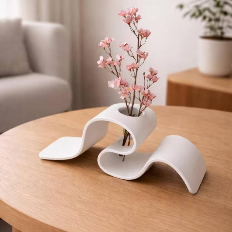Vas Bunga 3D Cetak Modern Mini - 3D Printing Vase ulasan dan harga
