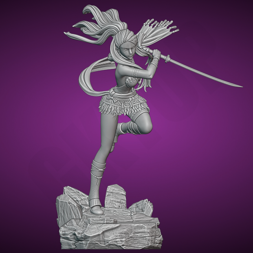 Figur Resin Model Kit Gadis Se - 3D Printing Rabbit ulasan dan harga