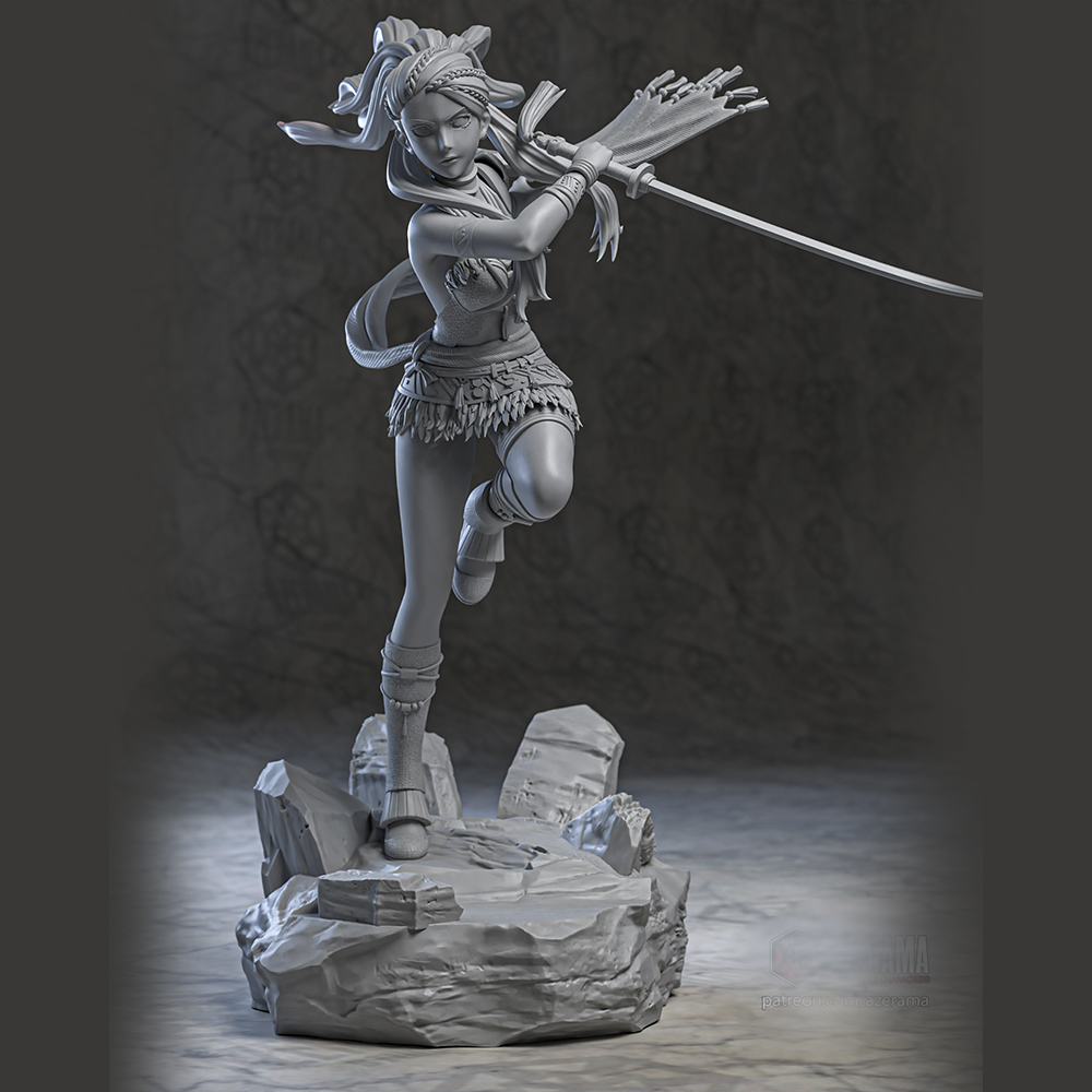 Figur Resin Model Kit Gadis Se - 3D Printing Rabbit ulasan dan harga